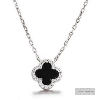  Dây chuyền cỏ 4 lá lấp lánh cao cấp 