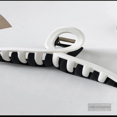 kẹp tóc móng vuốt cỡ lớn màu đục thời trang phong cách hàn quốc dành cho nữ